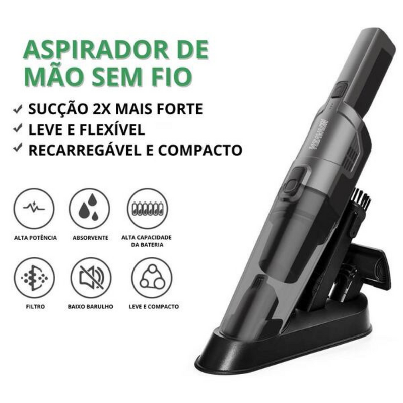 Aspirador de Pó Vertical Sem Fio Power Max