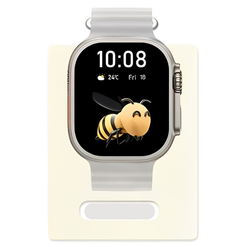 Smartwatch GS9 Ultra Mini 41mm 2 pulseiras -Branco