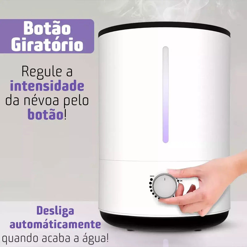 Umidificador De Ar Ultrassônico