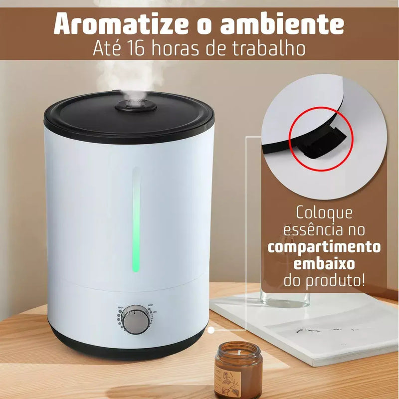 Umidificador De Ar Ultrassônico